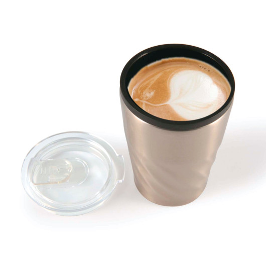 Brewer Coffee Mugs Silver Open